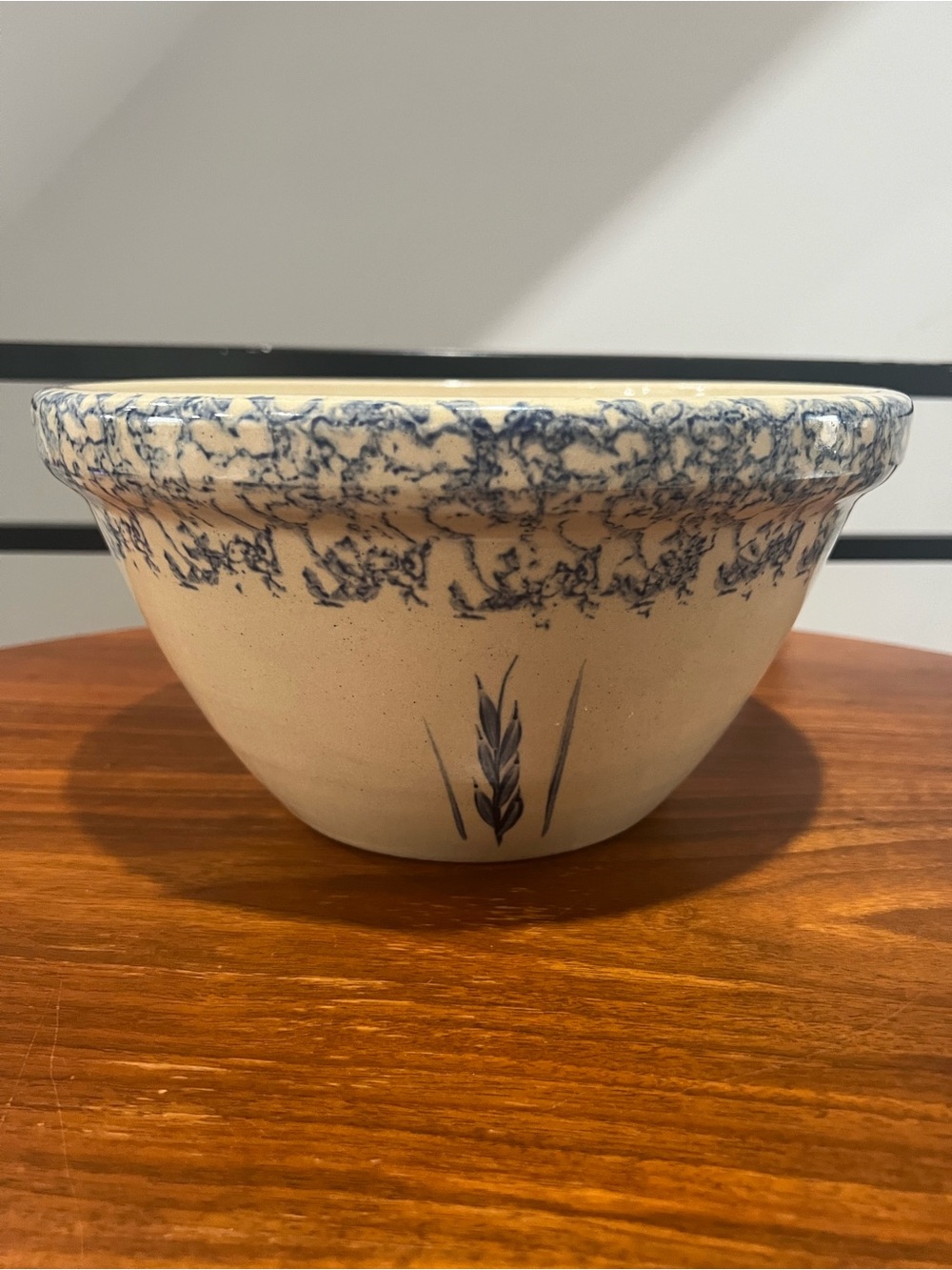 Large Mixing Decorative Bowl - Wheat by Robinson Ransbottom Roseville Pottery